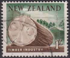1960 Neuseeland ° Mi:NZ 402, Sn:NZ 343, Yt:NZ 392, Timber Industry - Gebraucht