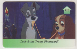 UK - Lady & The Tramp, Discount Phonecard , 5£, Mint, FAKE - Altri & Non Classificati