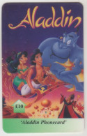 UK - Aladdin, Discount Phonecard , 10£, Mint, FAKE - Otros & Sin Clasificación