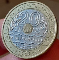 Monnaie 20 Francs 1993 Jeux Méditerranéens - 20 Francs