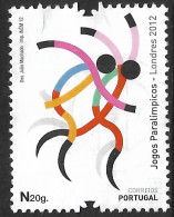 Portugal – 2012 Para-Olympic Games N20 Used Stamp - Usado