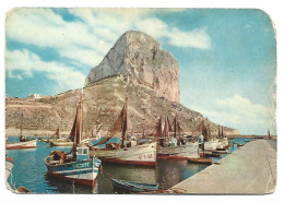 PEÑON DE IFACH Y PUERTO / ROCK OF IFACH AND HARBOUR.-  CALPE / COSTA BLANCA.- ( ALICANTE ) - Alicante