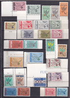 1965 EUROPA CEPT EUROPE ANNATA MNH** YEAR 19 Paesi, 36 Valori, RAMO CON 3 FOGLIE, 3 LEAVES BRANCH - 1965