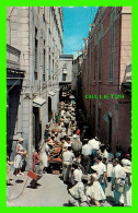 BRIDGETOWN, BARBADOS, B.W.I. - MARKET ALLEY -  PHOTO BY H. FRISH - - Barbados (Barbuda)