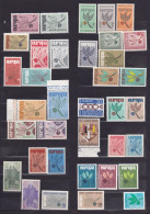 1965 EUROPA CEPT EUROPE ANNATA MNH** YEAR 19 Paesi, 36 Valori, RAMO CON 3 FOGLIE, 3 LEAVES BRANCH - 1965