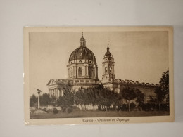 PIEMONTE TORINO 1 BASILICA DI SUPERGA 2 Formato Piccolo Non Viaggiata Anni 30/40 Condizioni Buone - Chiese