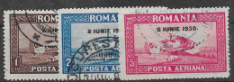 Rumania VFU 1930 30 Euros Horizontal Wtm Waves - Used Stamps