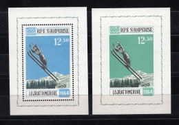 1964. ALBANIA,INNSBRUCK WINTER OLYMPIC GAMES,MNH - Invierno 1964: Innsbruck