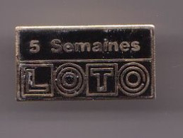 Pin's Jeux Loto 5 Semaines Réf 114 - Games