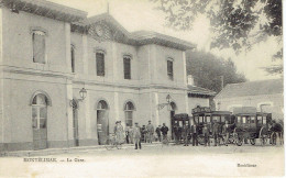 26 Montelimar  La Gare Exterieur Du Chemin De Fer  Animation  - Montelimar