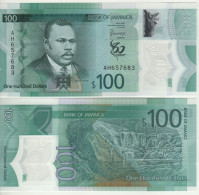 JAMAICA  New 100 Dollars  PW97  POLIMER  Dated 01.04.2022  "60th Anniversary Of Independence"   UNC - Giamaica