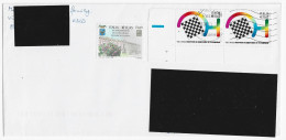 CHESS Italy - Traveled Envelope With Chess Stamps - Chess