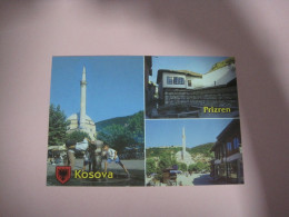 Kosovo Airmail Postcard Sent From Prizren To Kukes 2022 (2) - Kosovo