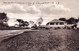 Haus Des Bezirksamtmannnes In Edea.  Document RECOMMANDE RARE.... - Centrafricaine (République)