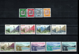 Andorra 1961 Definitive Set Postfrisch  / MNH - Unused Stamps