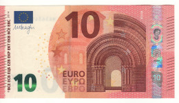 10 EURO  "Austria"   Firma  DRAGHI    N 006 F5   NA5634926182  /  FDS - UNC - 10 Euro