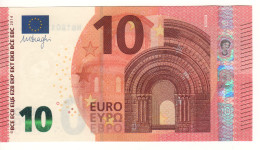 10 EURO  "Austria"   Firma  DRAGHI    N 010 H1   NB1801757376  /  FDS - UNC - 10 Euro