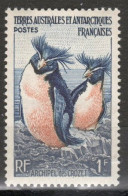 Timbre Des TAAF N° 3  - Penguins