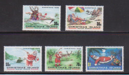 CHRISTMAS ISLAND 1986 "  CHRISTMAS  " SET MNH - Christmas Island