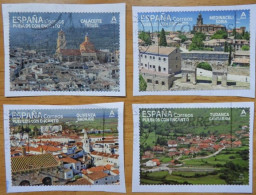 ESPAGNE SPANIEN SPAIN ESPAÑA 2022 FROM CARNET VILLAGES WITH CHARMAIN PUEBLOS 4V ED 5551-4 MI 5601-4 YT 5293-6 SC 4588a-d - Used Stamps