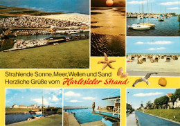 73907982 Harlesiel Harlesieler Strand Yachthafen Kanal Schwimmbad - Wittmund