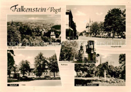 73868613 Falkenstein Vogtland Blick Vom Lochstein Hauptstrasse Bahnhof Anlagen A - Falkenstein (Vogtland)