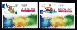 Australia 2012 London Olympic Games  Set Of 2 International Self-adhesives MNH - - Nuevos