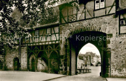 73761547 Friedberg Hessen Suedl Burgtor Mit Blick In Die Kaiserstrasse Friedberg - Friedberg