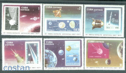 1977 Space,Stamp On Stamp,Sputnik 1,20th Anniversary,CUBA,2208,MNH - Südamerika