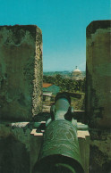 San Juan, Puerto Rico Old Spanish Cannon Overlooking The Capitol From Fort San Cristobal, San Juan, P. R. - Puerto Rico