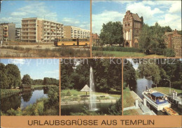 72393539 Templin Ringstrasse Stadtmauer Schleuse  Templin - Templin