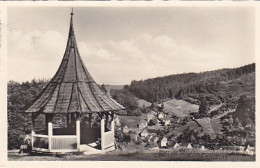 AK 193458 GERMANY - Bad Grund - Eichelberger Pavilion Mit Blick Auf Die Stadt - Bad Grund
