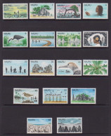 NAURU 1978 " PICTORIAL , OUR ISLAND HOME  SET OF (17)  MNH - Nauru