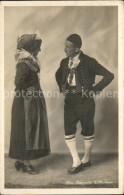 11677094 Appenzell IR Mann Und Frau In Tracht Tanzen Appenzell - Other & Unclassified