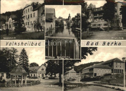72385576 Bad Berka Wilhelmsburg Sanatorium I+II Goethe Brunnen  Bad Berka - Bad Berka