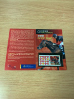 Hong Kong Stamp Horse Race G1 World Champion - Cartas & Documentos