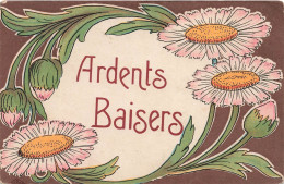 FETES ET VOEUX - Ardents Baisers -  Colorisé - Carte Postale Ancienne - Autres & Non Classés