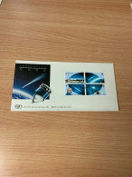 Hong Kong Stamp Space Halley Comet FDC - Briefe U. Dokumente