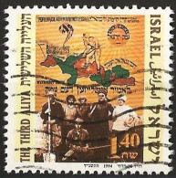 Israel 1994 - Mi 1307 - YT 1252 ( The Third Aliya ) - Used Stamps (without Tabs)