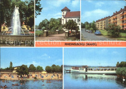 72382610 Rheinsberg Schloss Joliot-Curie-Strasse Weissen Flotte  Rheinsberg - Zechlinerhütte
