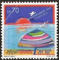 Israel 1989 - Mi 1117 - YT 1062 ( Tourism : Dead Sea ) - Usati (senza Tab)