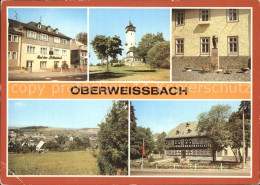 72378338 Oberweissbach Rathaus Froebelturm Und Denkmal Teilansicht Geburtshaus F - Oberweissbach