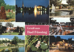 72377657 Bad Fuessing Schachspiel Brunnen Weiher Im Park Aigen - Bad Fuessing