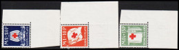 1930. FINLAND.  Red Cross. Complete Set (3 V.).  Never Hinged. Beautiful Set With Lower C... (Michel 158-160) - JF540309 - Neufs