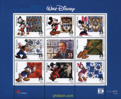 7753 MNH PORTUGAL 2001 CENTENARIO DEL NACIMIENTO DE WALT DISNEY - Otros & Sin Clasificación