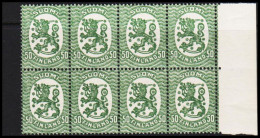 1927-1929. FINLAND. 50 P. With Watermark Posthorn Normal And Perf .14 1/4 X 14 3/4 In Fine ... (MICHEL 130WB) - JF540323 - Unused Stamps