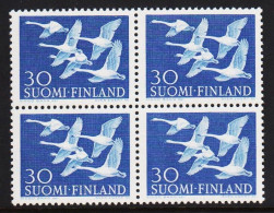 1956. FINLAND. NORDEN 30 Mk In Never Hinged 4-block. (Michel 466) - JF540328 - Ungebraucht