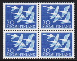 1956. FINLAND. NORDEN 30 Mk In Never Hinged 4-block. (Michel 466) - JF540329 - Ongebruikt