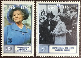 South Georgia 1990 Queen Mother MNH - Zuid-Georgia