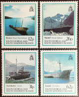 South Georgia 1990 Ships MNH - Südgeorgien